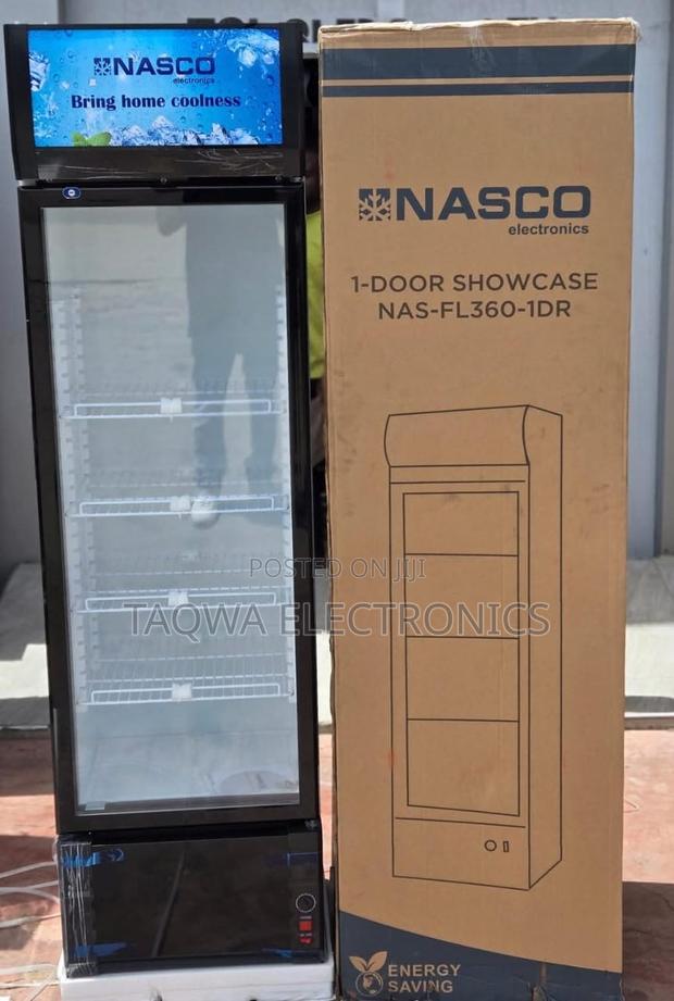 Nas-Fl360-1ddr -Nasco 298 Liters-Display Fridge · Photo 1