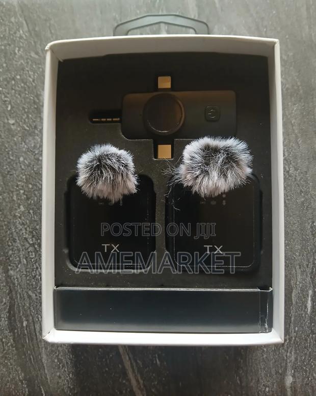 Double Wireless Microphone, Noise Cancellation For Content Creation · Photo 2
