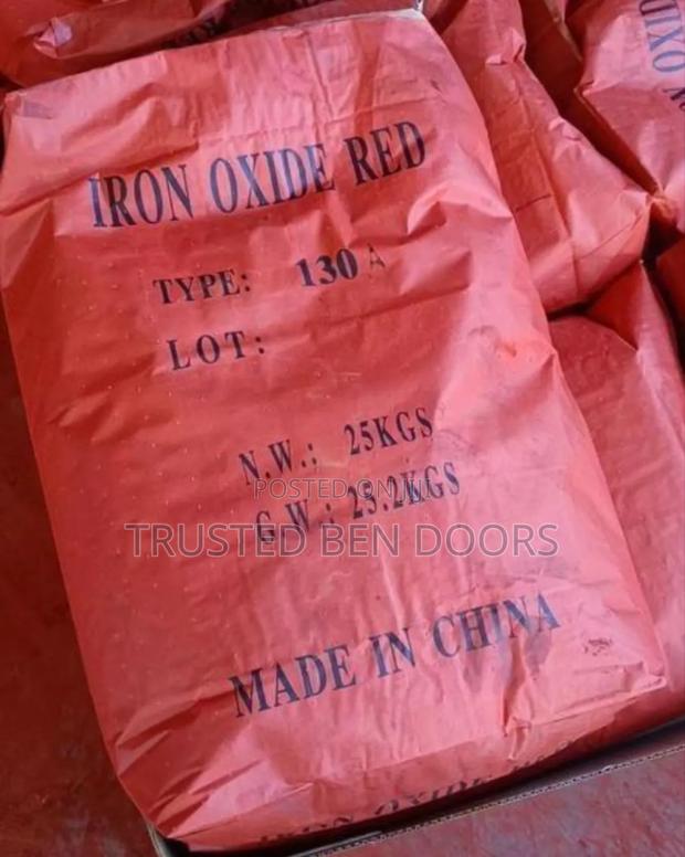 Authentic Red Iron Oxide Color Pigment for Construction Works · Photo 1