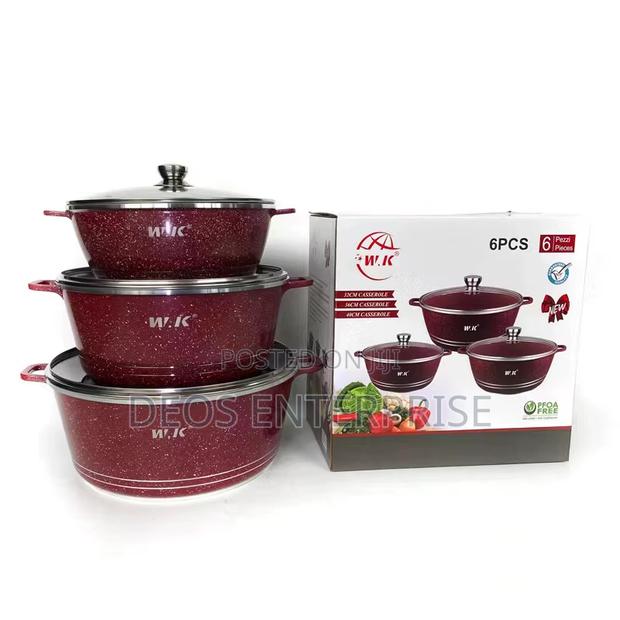 W.K. Granite Pro 6-Piece Cookware Set · Photo 1