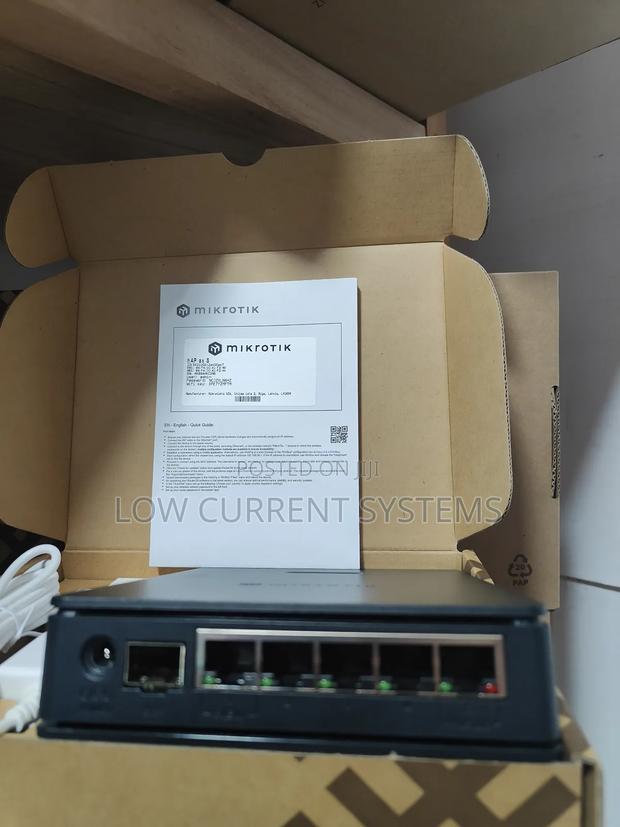 Mikrotik Router Board Hap Ax S Wi-fi 6 Hotspot Router Ram 512mb · Photo 3