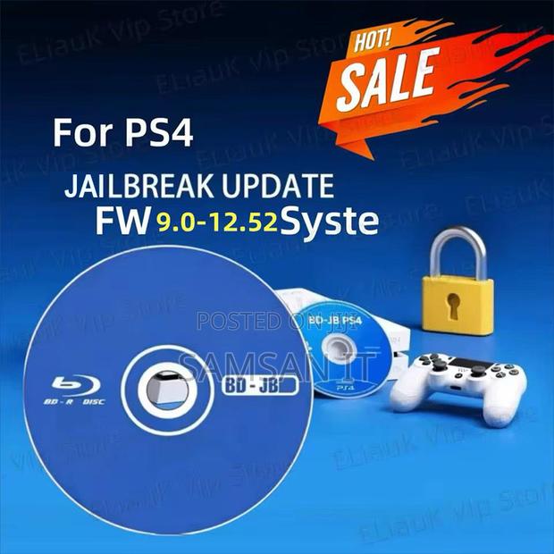 Ps4 Jailbreaking Cd/ Disc v. 9.00- 12.52 · Photo 1