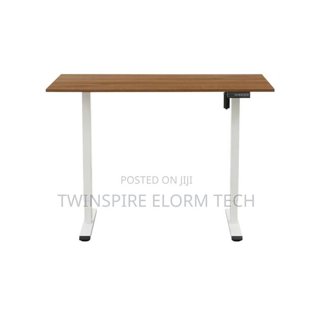 Electric Height Adjustable Sit Stand Work Desk Table · Photo 2