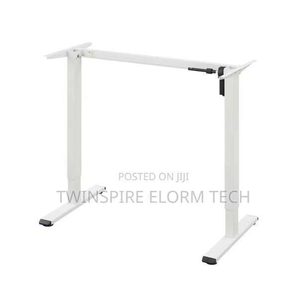 Electric Height Adjustable Sit Stand Work Desk Table · Photo 3
