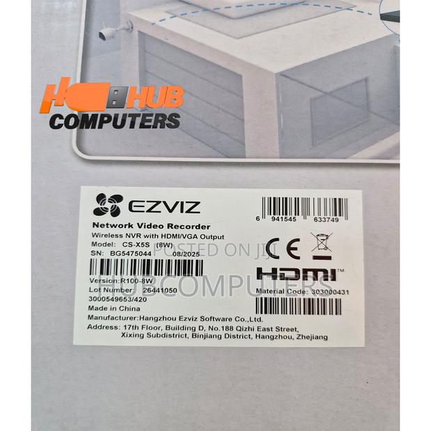 Ezviz Cs-X5s(8w) Wireless NVR 8-Channel · Photo 2