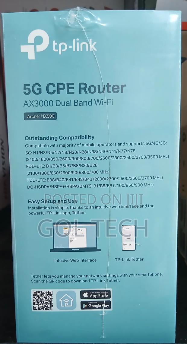Tp Link 5g Cpe Ax3000 Dual Band Router · Photo 4