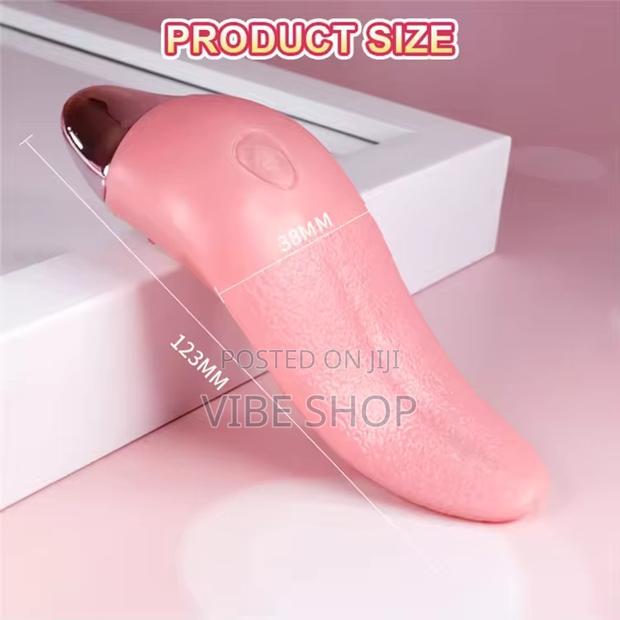 Premium Tongue Licker Vibrator – Realistic Clitoral Oral Licking Toy · Photo 3