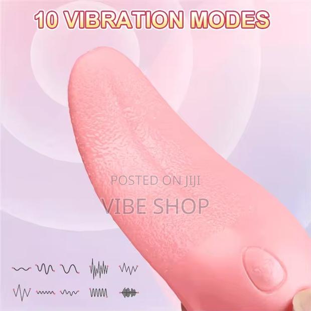 Premium Tongue Licker Vibrator – Realistic Clitoral Oral Licking Toy · Photo 4