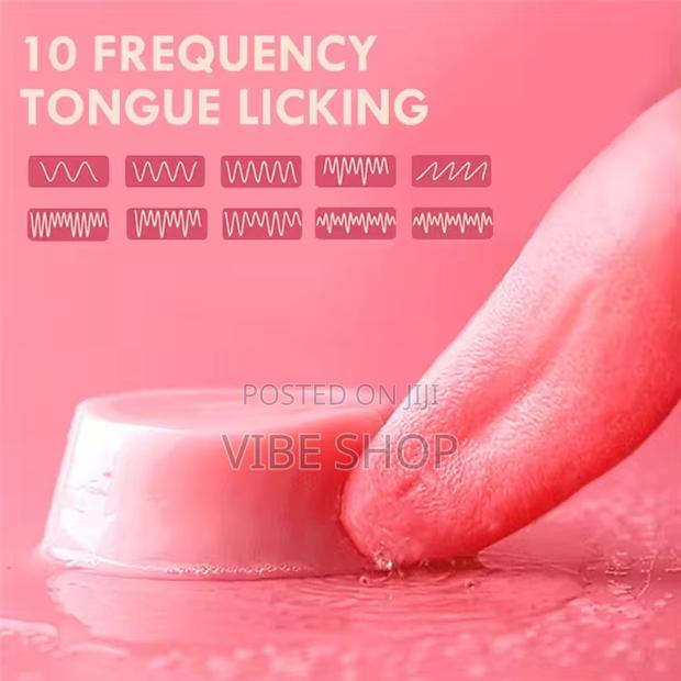 Premium Tongue Licker Vibrator – Realistic Clitoral Oral Licking Toy · Photo 5