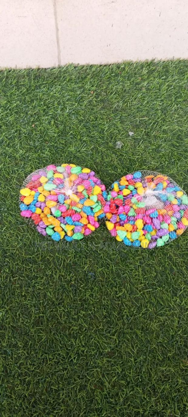 Rainbow Gravels For Aquarium · Photo 1