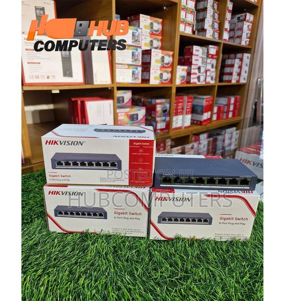 Hikvision (Ds-3e0508-0) 8 Port Gigabit Switch · Photo 3