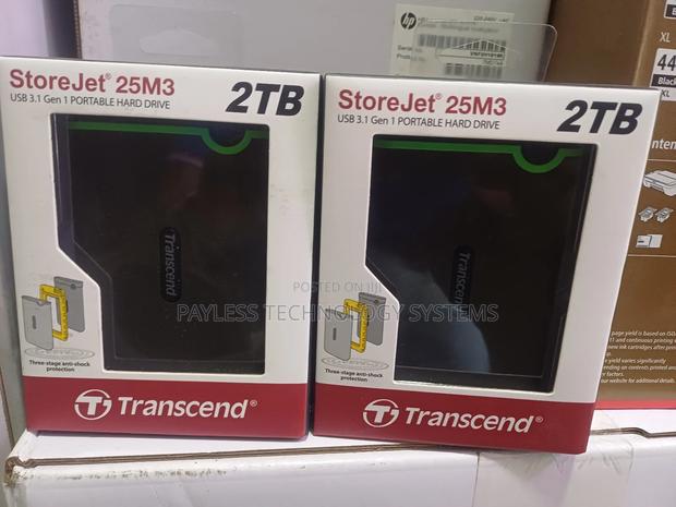 Transcend 2tb 3.0 External Hard Drive · Photo 1