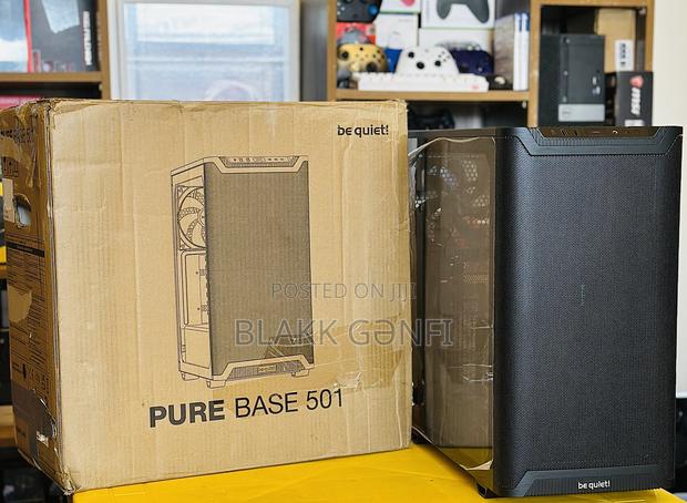 Be Quiet Pure Base 501 Airflow Black Gaming Case · Photo 1