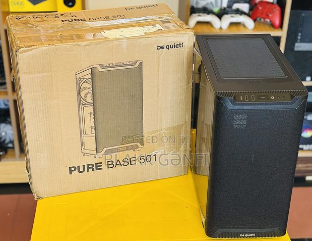 Be Quiet Pure Base 501 Airflow Black Gaming Case · Photo 2