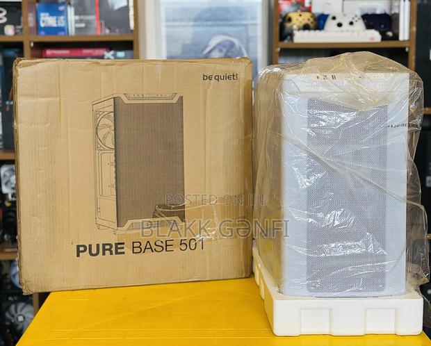 Be Quiet Pure Base 501 Airflow White Gaming Case · Photo 2