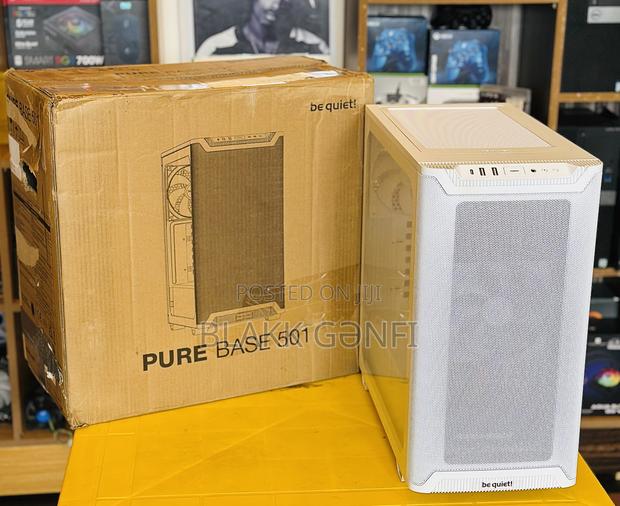 Be Quiet Pure Base 501 Airflow White Gaming Case · Photo 3