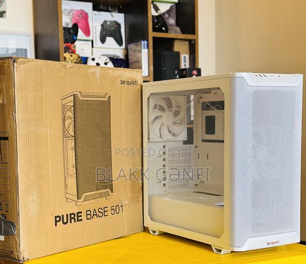 Be Quiet Pure Base 501 Airflow White Gaming Case · Photo 1