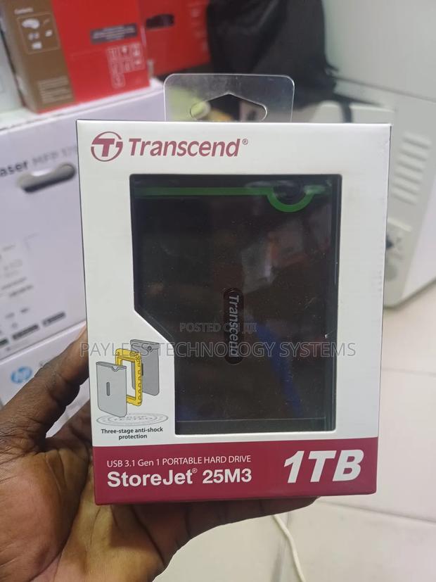 Transcend 1tb 3.0 USB Hard Drives · Photo 1