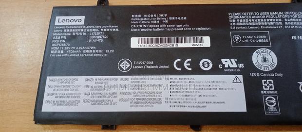Lenovo Battery L17l3cp71 T48os · Photo 1