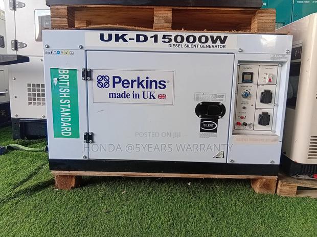 Perkins 15kva Silent Generator for Shops, Offices · Photo 1