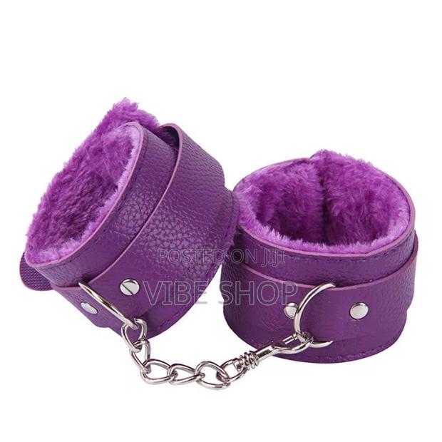 Premium Soft Leather Wrist Ankle Cuffs Set · Photo 5