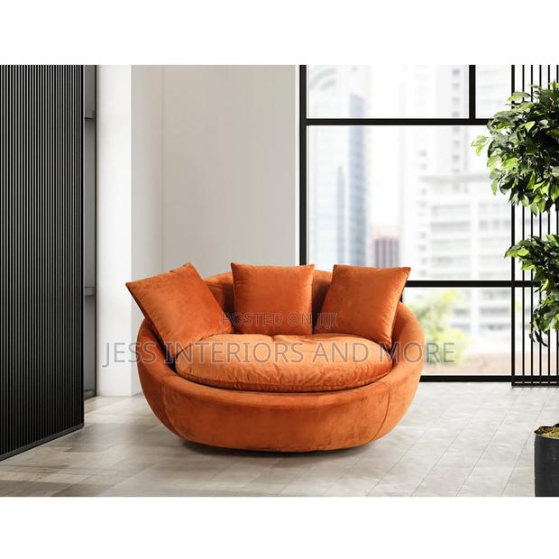 Accent Chair -(Oversized Swivel Chair) · Photo 1