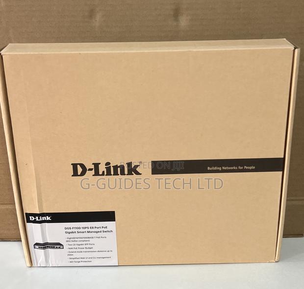 D-Link 8-Port Poe Gigabit Smart Managed Switch DGS-F1100-10ps-E · Photo 5