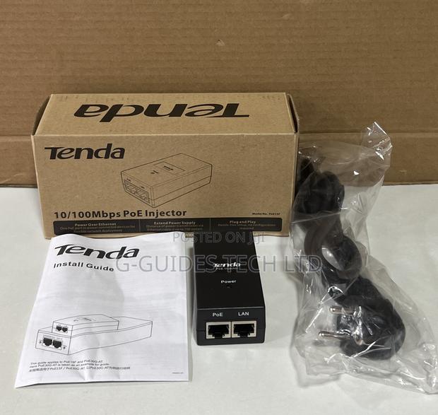 48v Poe Adapter, Tenda 10/100mbps 48v Poe Injector · Photo 3