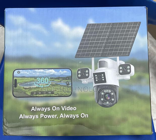 Solar Camera 4g Aov Four Lens Camera Always on Video Always Power · Photo 2