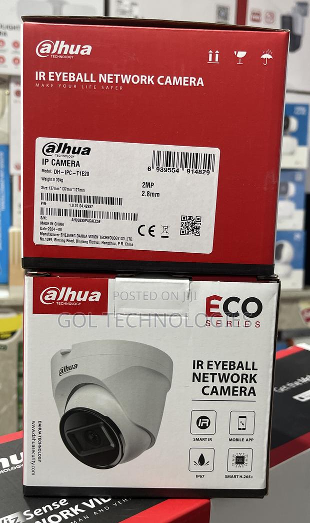 Dahua Ip Camera Dh - Ipc - T1e20 Ir Eyeball Network Camera 2 Mp · Photo 2