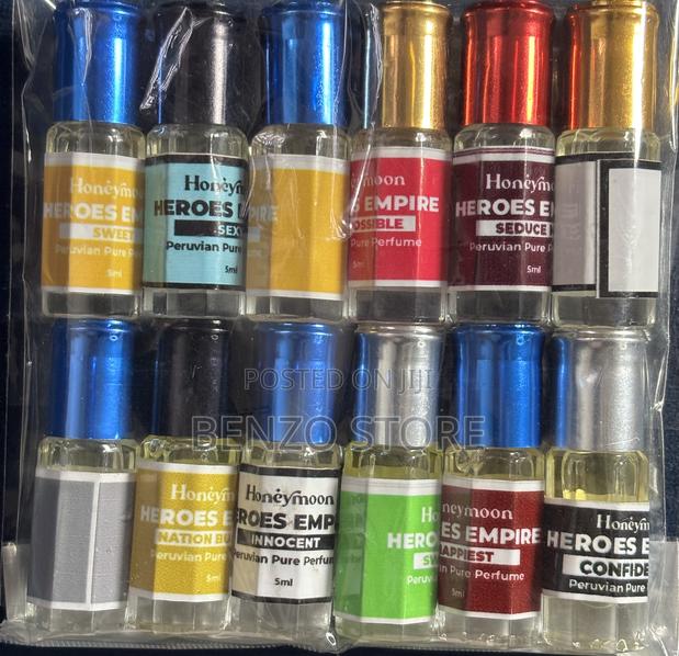 Heroes Premium Perfume Oil 12 Pieces in a Pack · Photo 1