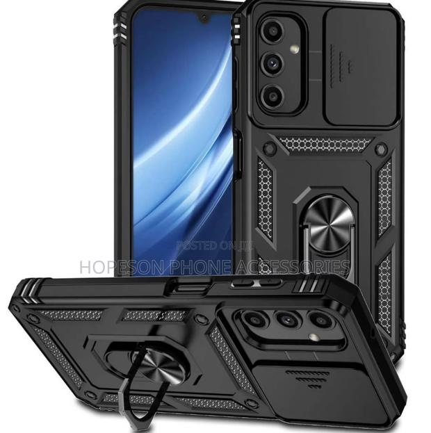 High Quality Rugged, Shockproof Phone Cases, Stand Ring for Samsung · Photo 2