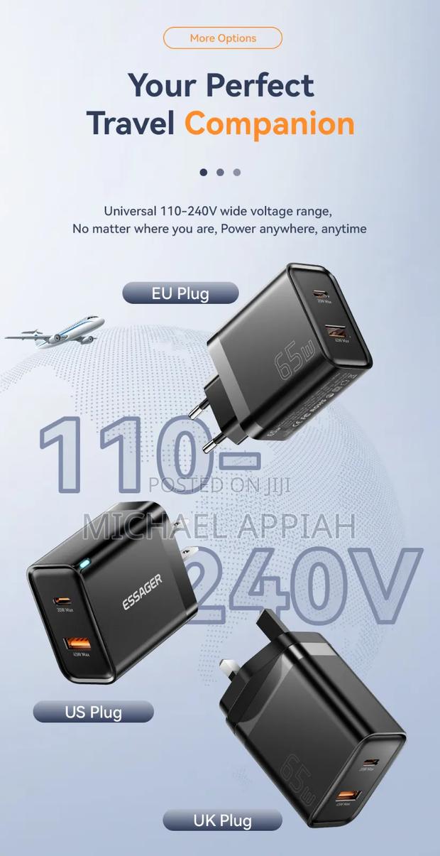 Essager Gan Pd 65w Charger · Photo 5