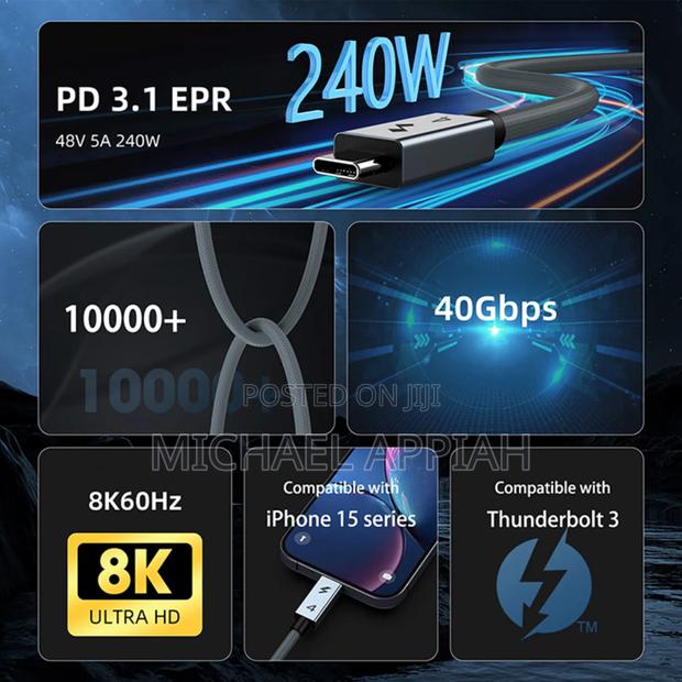 Uguord Thunderbolt 4 Cable · Photo 2
