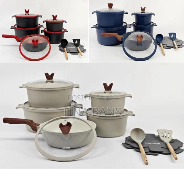 5 Set Non Stick Pots · Photo 1