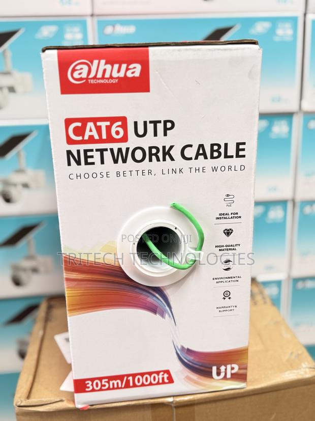 Dahua Pfm920i-6un-C Utp Cat6 Network Cable (Green) · Photo 1