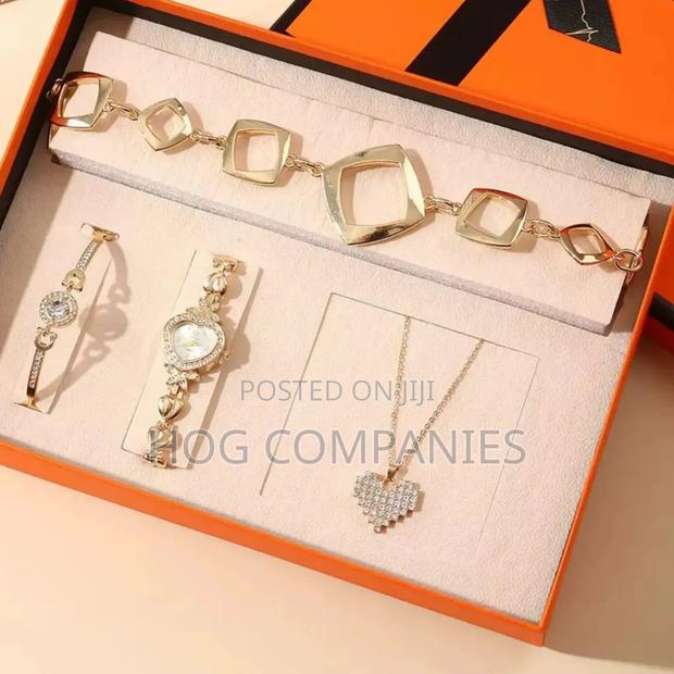 Ladies Watch Necklace Belt Birthday Gift Set Package- Fast Delivery · Photo 1