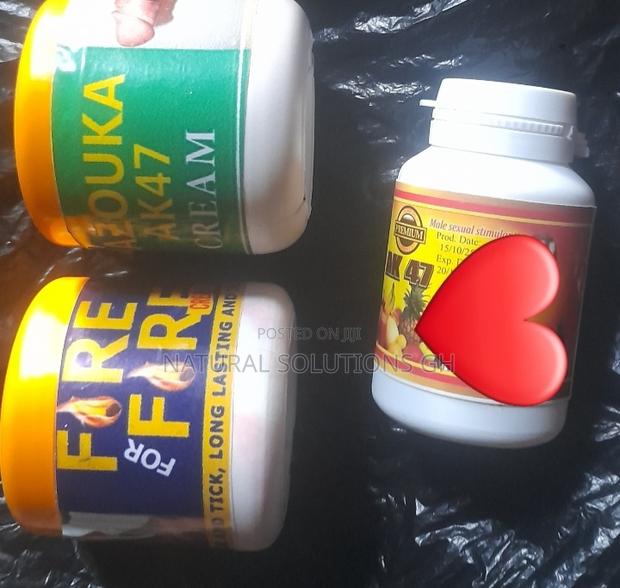 Bazouka Ak47/Fire4fire Cream + Aak47 Big Penis Capsules Combo Se · Photo 1