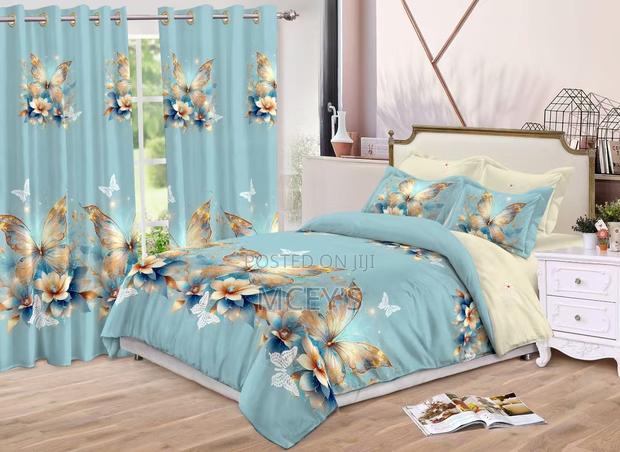 Super King Size Duvet With Curtains · Photo 1