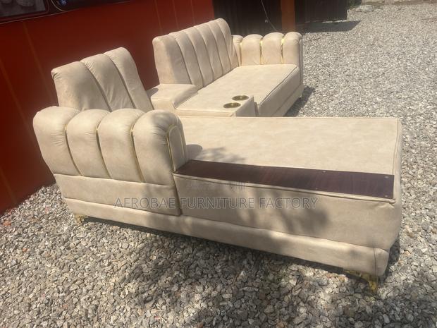 Quality Modern L Shape Sofa Chair From Afrobae Furniture Factory · Photo 1