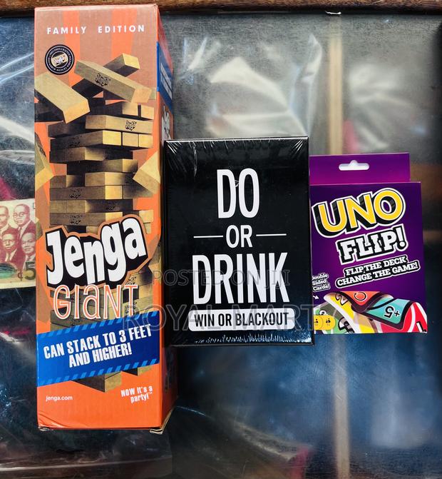 Jenga + Uno + Do or Drink Games · Photo 1