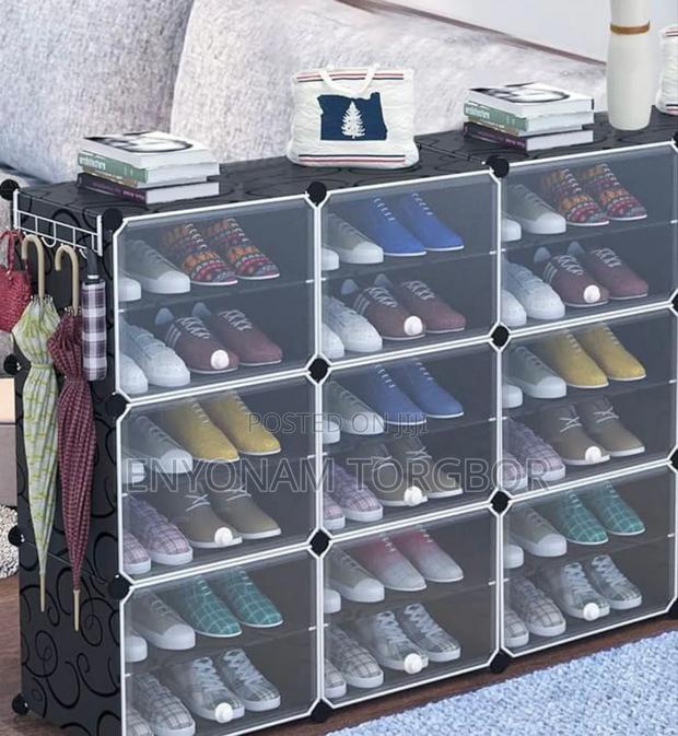 9 Cuboid Shoe Rack · Photo 1