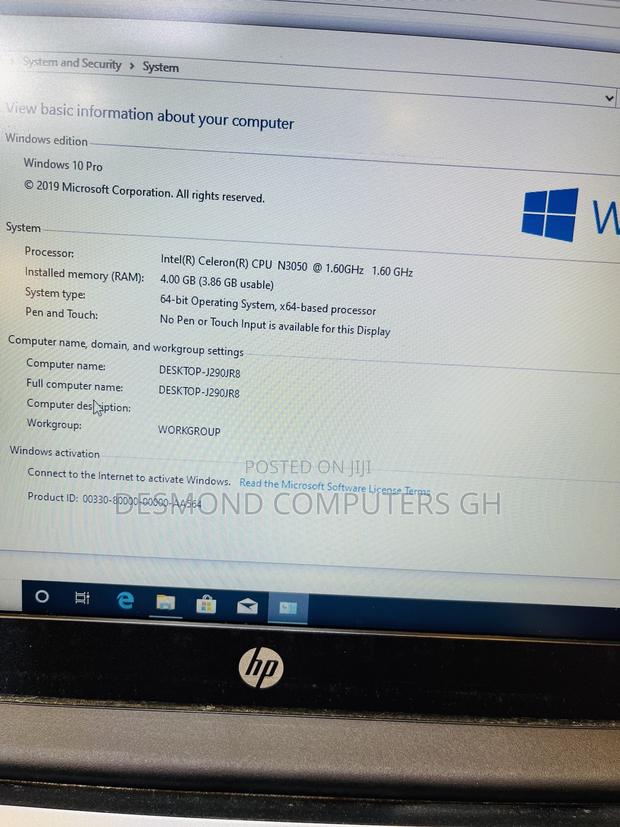 Laptop HP Stream Notebook 4GB Intel Celeron SSD 60GB · Photo 5