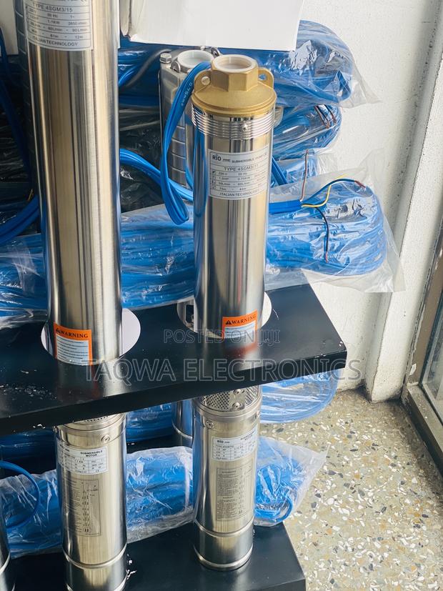 Including 30m Cable Rio 1.5hp Borehole Pump · Photo 1