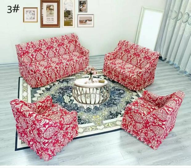 Premium Stretch Sofa Covers Set Elegant Protective · Photo 6