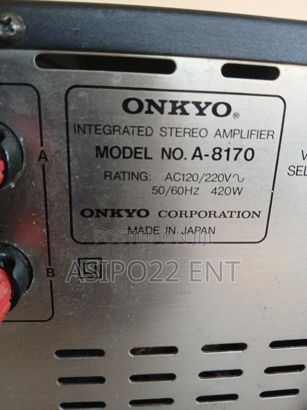Vintage Onkyo a- 8170 Integrated Stereo Amplifier, · Photo 5