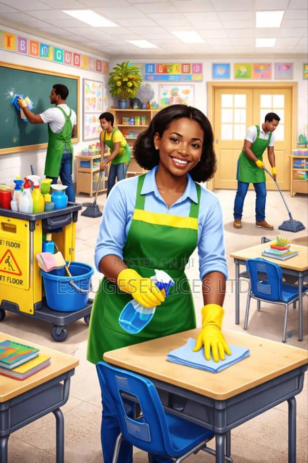 School Cleaning · Photo 1