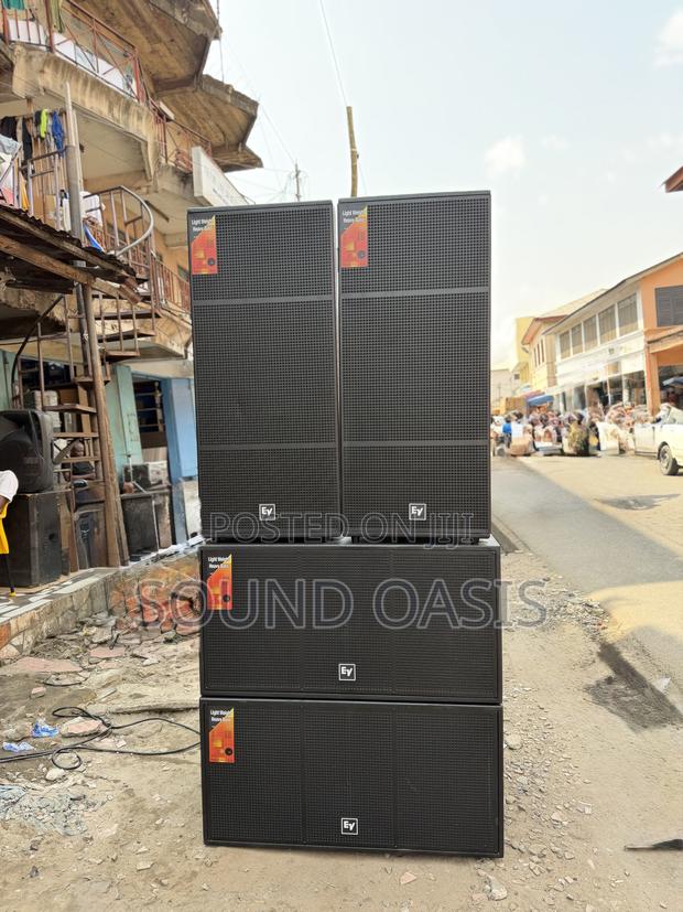 A Set of Electro-Voice (Ev) Professional Audio Speakers · Photo 1