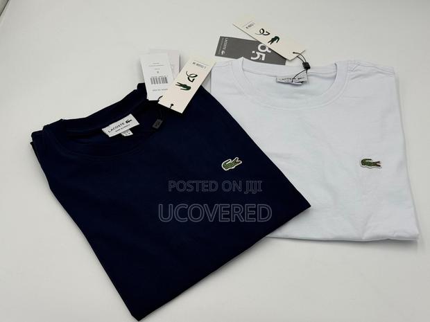Solid Lacoste Thick T-shirts · Photo 1