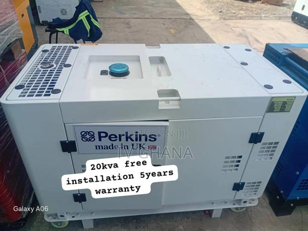 Perkins 20kva Silent Diesel Generator – Powerful Super Quiet · Photo 1